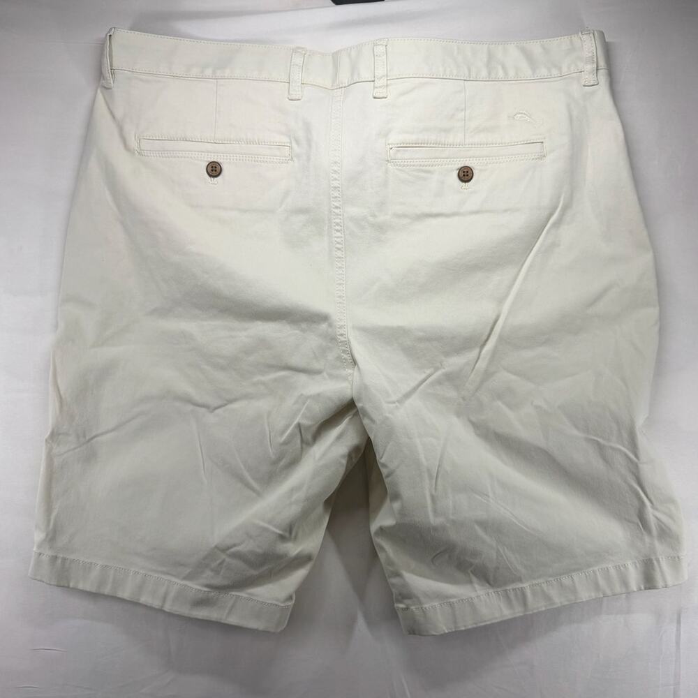 Tommy Bahama Men's Size 38 Beige Tencel Cotton Blend Chino Shorts - Picture 5 of 7